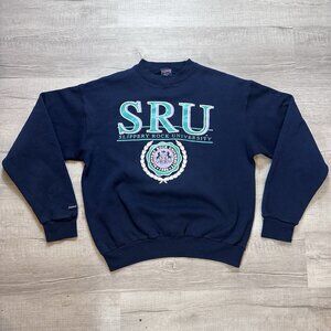 Vintage Slippery Rock University Crewneck Sweatshirt Adult Size XL USA 90s